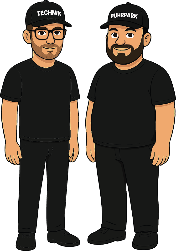 Technik-Team: Sascha & Tobi