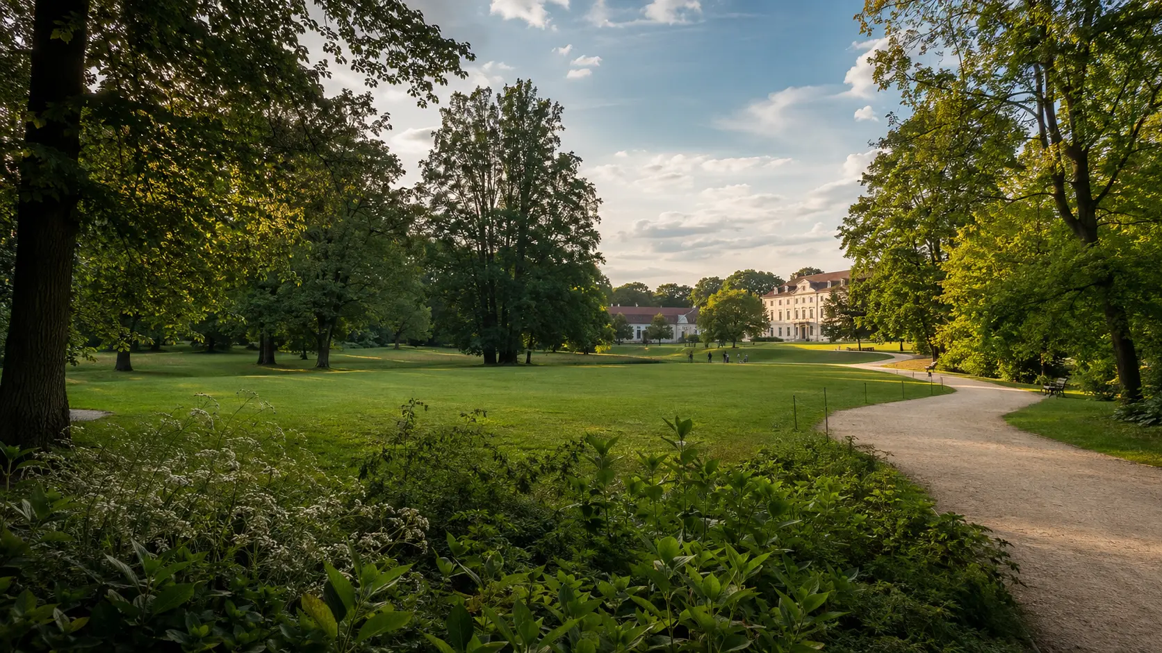 Schlosspark Schönhausen in Berlin-Pankow